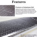 Sogo Double-sided Aluminum Foil Truck Front Sunshade Windshield Sun Protector Shade Block UV Visor. 