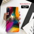 Tecno Spark 4 Cover Case - Art Soft Case Cover for Tecno Spark 4. 