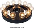 Umbrella Light, Outdoor Umbrella LED Lights Battery Operated Wireless with Remote Control, ZHONGXIN Patio Umbrella Pole Light with 12 Warm White G40 Led Bulbs, for Backyard Umbrellas or Camping Tent …. 