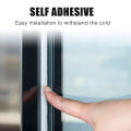 1/2PCS 5M Brush Strip Self Adhesive Door Window Sealing Strip Sliding Wardrobe Door Seal Home Accessory. 