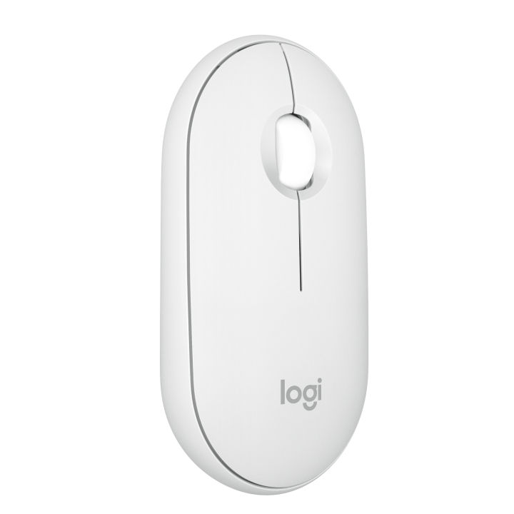 Logitech Pebble Mouse 2 M350s Bluetooth Wireless Mouse - Off White