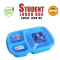 Student 3 Partition Lunch Box - 1000 ML. 