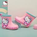 【HOT】 Sanrio Hellokitty Children's Rain Boots Girls' Rain Boots Children's Lightweight Waterproof And Anti-Skid Cartoon Water Boots. 