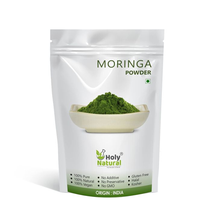 Holy Natural 100% Pure Moringa Powder - 250 GM (250 g) | Daraz.pk