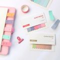 【FUN LIVE】 100 Pages Gradient Memo Pad Sticky Notes Bookmark Index Posted It Planner Stickers Notepads Stationery Office School Supplies. 