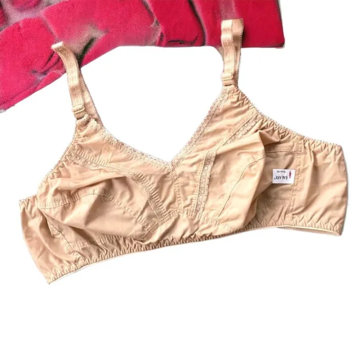 Glamour Secrets Non padded Cotton bra for women girl