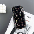 VRQR Soft Wavy Edge Phone Case For Vivo S1 Back Cover Full Screen Beautiful Flowers Pattern Cover. 