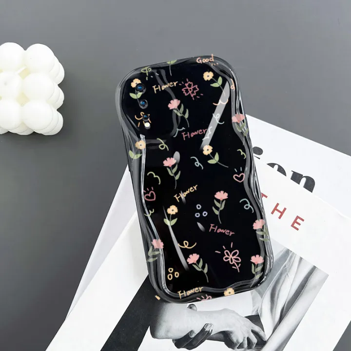 VRQR%20Soft%20Wavy%20Edge%20Phone%20Case%20For%20Vivo%20S1%20Back%20Cover%20Full%20Screen%20Beautiful%20Flowers%20Pattern%20Cover%20-%20Image%204