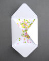 Small Heart PopUp Card - Pop-up card Unique Stylish Wishing Love Card. 