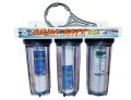 Aqua Safe Water Filter & Purifier System, 3 Stage Non Electric Purification Machine for Drinking Pure, Clean Water with Cartridges|2 PPF + CTO | Water Filter for Home & Office| Water Purifier for Home| Triple Water Purification System Non UV |Taste & Odor. 
