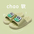 New style children's slippers with shit feeling Men's outdoor wear home bathroom integrated cute casual slippers summer children's slippers. 