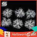 HelloWorld Christmas Snowflake Glitter Xmas Party Decoration Snow Flake Pendant. 