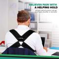 Back Posture Corrector Support Belt, Figure 8 Shaped Designed Adjustable Clavicle Brace Band, Helps to Men & Women Improve Posture, Prevent Slouching and Relief Back Pain. 