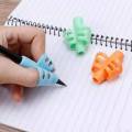 Pencil Holder Silicone Two Finger Ergonomic Tools Writing Posture Correction Trainer Writing Aid Grip Durable Professional Rubber Pencil Holder School Supplies Correcting Hand Protector Pencil Grips | Pencil Griper For Kids. 
