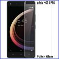 Infinix Hot 4 Pro Tempered Glass Screen Protector Polish Glass For Infinix Hot 4 Pro. 