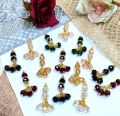 FASHION!  PACK OF 4 PCS BEAUTIFULLY DESIGNED FANCY CRYSTAL TASSELS. 