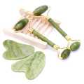 Jade Roller and gua sha- Jade Face Roller - Face Roller: Jade - Face Massager, Anti-Aging Tool, Facial Roller for Face, Eyes, Neck - Authentic, Durable, Noiseless Design MUILTICOLOR. 