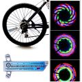 3D Bicycle Spoke LED Lights Illuminate The Streets With Fancy Bike Wheel Lights Colorful LED Colorful Bike Wheels Light. 