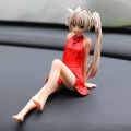 Emotion HENG Anime Figure Cartoon kawaiii Yosuga no Sora Kasugano Sora sitting position Action Figure Host Computer Chassis Decor car Ornamen. 