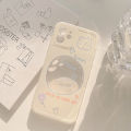 Funny Carton Anti-Drop Soft Silicone Phone Case For iPhone 13 12 11 Pro Xs Max X Xr 7 8 Plus Se2 Se3 Camera Protect Clear Cover. 