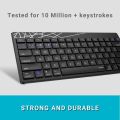 Rapoo 8000M Compact Wireless Multi-Mode Bluetooth Keyboard and Mouse Combo. 