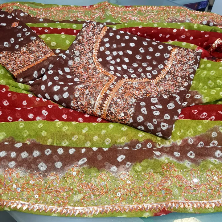 Kundan%20Gota%20Chunri%20Work%20Embroidery%20Design%20Fabric%20for%20Saree%20Blouse%20Lehenga%20Choli%20Home%20Decor%20Cushion%20Covers%20Wall%20Hanging%20Tapestry%20-%20Image%204