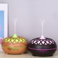 500ML Wood Grain Aroma Diffuser / Humidifier / Essential Oil Diffuser / Air Purifier - Color Changing LED Lights. 