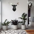 Deer Head Acrylic Mirror Wall Art, Deer Wall Decoration, Animal Mirror Wall Hangings GW010. 