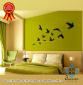 Decors wall sticker flying birds freedom symbol - easy pasting - large surface cover - best price. 