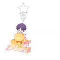 Love and Deepspace Sylus Qin Che Cosplay Key Chain Acrylic Keychains Backpack Q Cake Dessert Series Rafayel Pendant Badge Pin. 