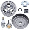 Chainsaw Clutch and Sprocket for Stihl MS310 MS390 029 039 Replacement Parts with Needle Bearing Washer E-Clip Worm Gear. 