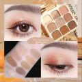 BeliefMelief  Profesional  NOVO Toast 9 Colors Matte Eyeshadow Palette Pearlescent Eye Plate Cute Makeup Palette Female Cosmetic Lasting Nature Beauty. 
