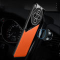 Vantime for Xiaomi Redmi 14C 4G / POCO C75 Case Slim Magnetic Attraction Hard PU Leather Back Cover. 