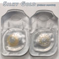 Silky Gold (OCEAN BROWN) COSMETIC COLORED CONTACT LENSES Eye Contact Lenses Forever Beauty / Disposable Lenses / Lense, Eye Lense / Color Lense / Eye Lenses For Girls Women Men. 
