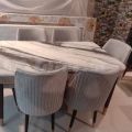 AM INTERIOR | Dining Table With Chairs | Turkish Dising | All Shesham Wood |  Dimond Foam. 