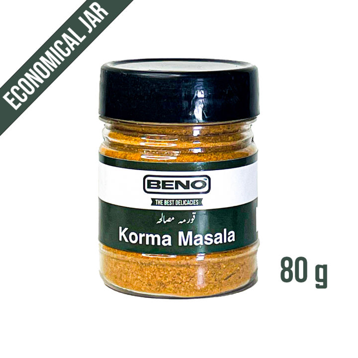 Qorma Masala | Qorma Masala Mix | Beno Qorma Masala-80g Jar "Spice Up Your Culinary Delights with Beno Qorma Masala - 80g Jar! Unleash Authentic Flavors in Every Bite! Limited-Time Offer – Elevate Your Cooking Game Now!"