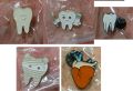 Metal Enamel Teeth Lapel Pin Collar Badge, Brooch Cartoon Teeth Badge Pin Trendy Jewelry Gift for Friend Dentist Teeth Enamel Pins Crystal Metal Brooches, Oral Health Enamel Pins, Lapel Badges Fun Dental Implant, Medical Organ Metal Badge. 