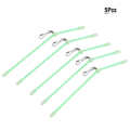 Fishing Tube Balance 5PCS Durable Small Style PVC Connector Fisher Tackle Accessory. 
