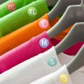 3000 Pcs Clothing Size Sticker Labels 2.5cm Colorful Coded Adhesive Labels Round Sticker Labels (XS, S, M, L, XL, XXL). 