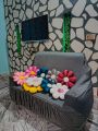 Sunflower Cushions – Ultra Soft Stuffed Flower Throw Pillow for Sofa, Office Chair, Bedroom, and Living Room Décor. 