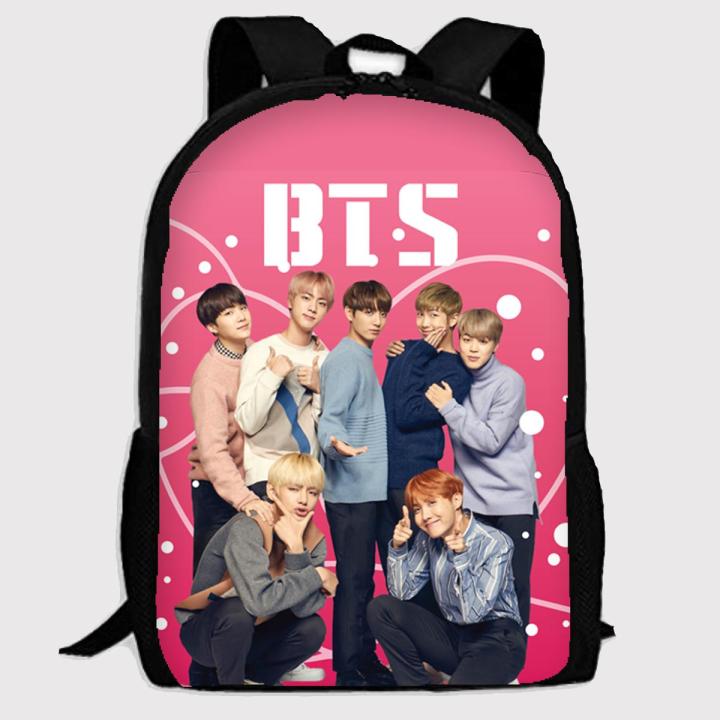 Daraz Cute Bts Backpacks School Backpack Bts Bag Online Shopping