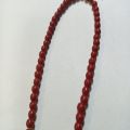 Maroon colour marble stone string size is 4mm for sale in very reasonable price.. 