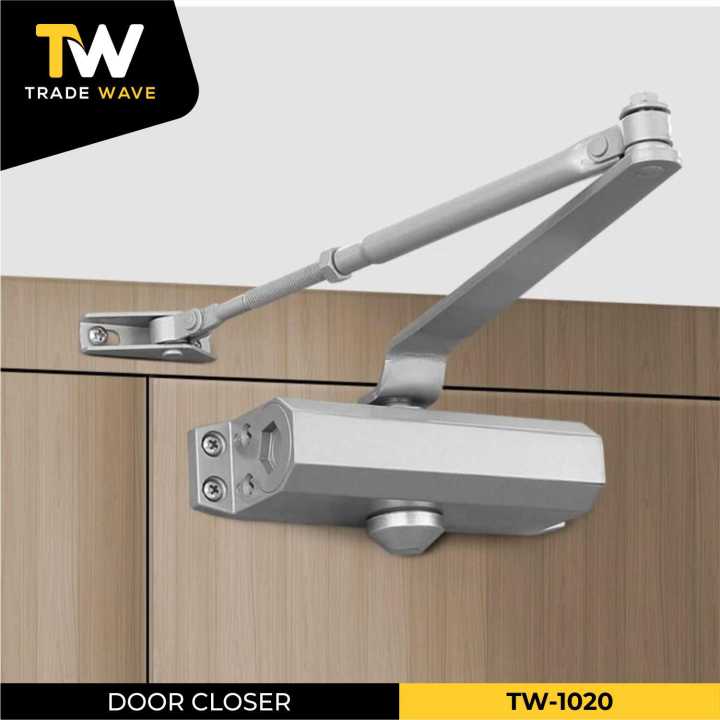 Automatic Door Closer: Residential Grade, Small Size, Hydraulic Operation, Aluminum Alloy Construction
