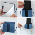 Self-Adhesive Wall Mobile Holder With Hook. 