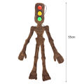 【wenfangdianpu】（NEW）Siren Head Foldable Skin-friendly Smell-less Stuffed Cartoon Sirenhead Figure Toy for Dorm. 