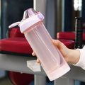 480ml Bottle with Secret Compartment Drinkware Plastic Leakproof Sports Water Bottle Opaque Hiding Phone Bottle Swim. 