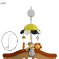 Baby Crib Mobile Bed Bell Holder Toy Hanging Arm Bracket Stent Set for Nursery Room Baby crib. 