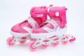 ADJUSTABLE INLINE SKATE SHOES ROLLERS FOR BOYS GIRLS 4 WHEEL SKATE SHOES FOUR WHEELS. 