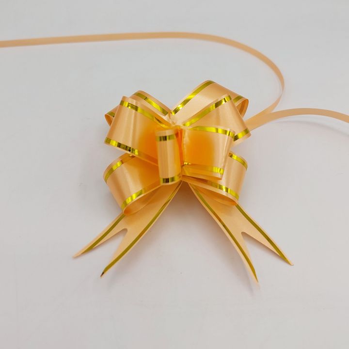 FLOWER RIBBON FOR GIFT WRAPPING AND BASKET WRAPPING ( PACK OF 10 ) 18 INCH IN SIZE