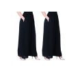(Pack of 2) Women's Trouser Plazo Soft Jersey Viscose Palazzo Pants – Relaxed Fit Flared Pajama Trousers – Free Size Stylish Dailywear Plazo – Loose Fit Comfortable Summer Bottoms – No Pocket – Stretchable & Breathable Fabric – Pakistan Made Fashion. 